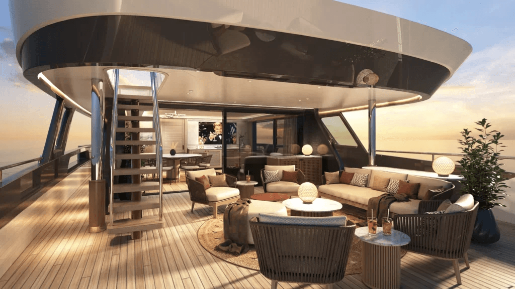 Yacht interior